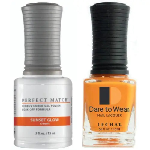 Lechat Perfect Match Gel Nail Polish - Sunset Glow 05 oz - #PMS268 LeChat