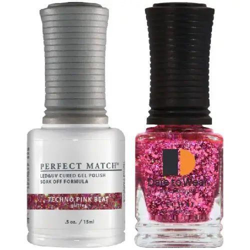 Lechat Perfect Match Gel Nail Polish - Techno Pink Beat 0.5 oz - #PMS58 LeChat