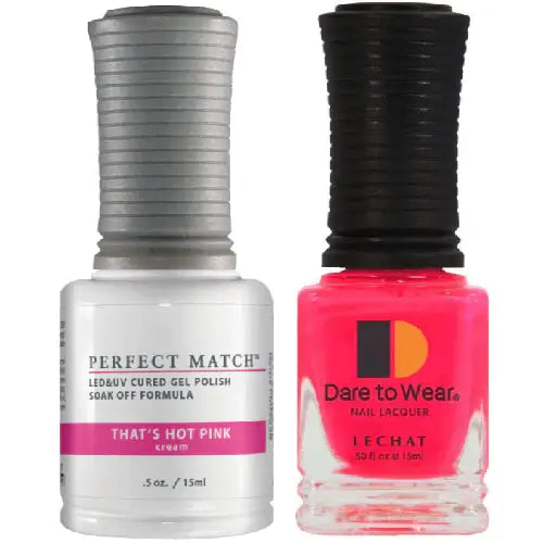 Lechat Perfect Match Gel Nail Polish - That's Hot Pink 0.5 oz - #PMS038 LeChat