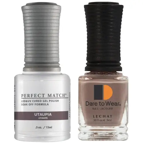 Lechat Perfect Match Gel Nail Polish - Utaupia 0.5 oz - #PMS114 LeChat