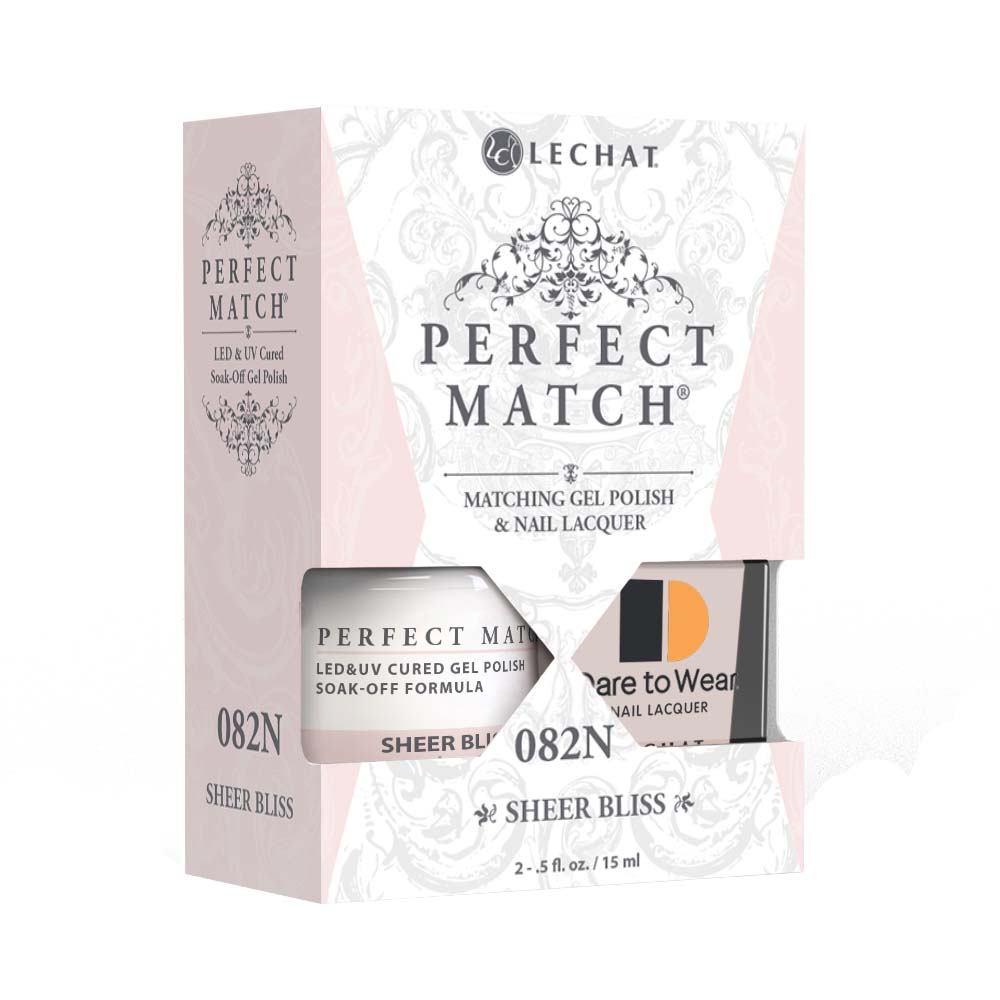 Lechat Perfect Match Gel Nail Polish - Sheer Bliss #PMS082N LeChat