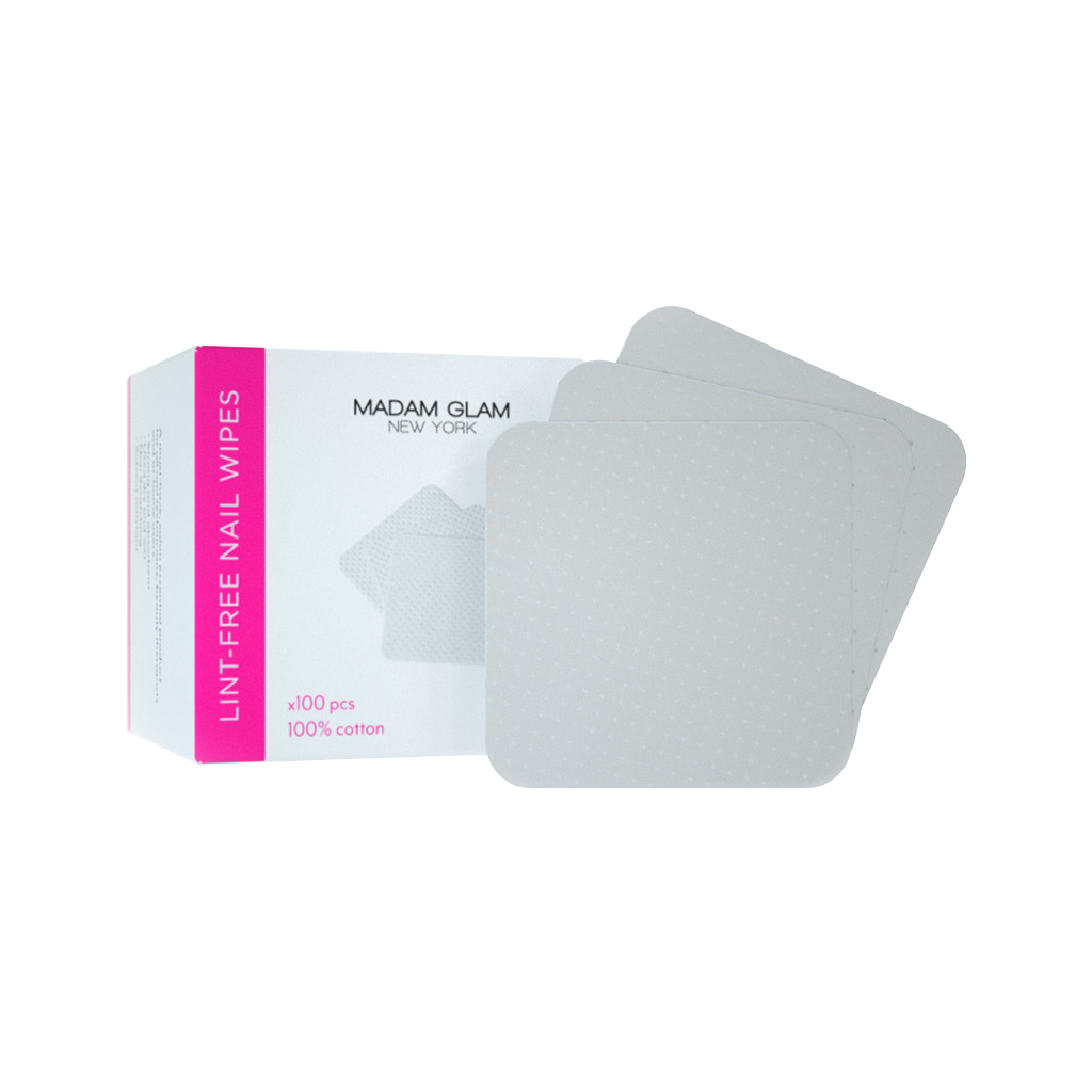 Lint-Free Nail Wipes - 100 pcs. Madam Glam