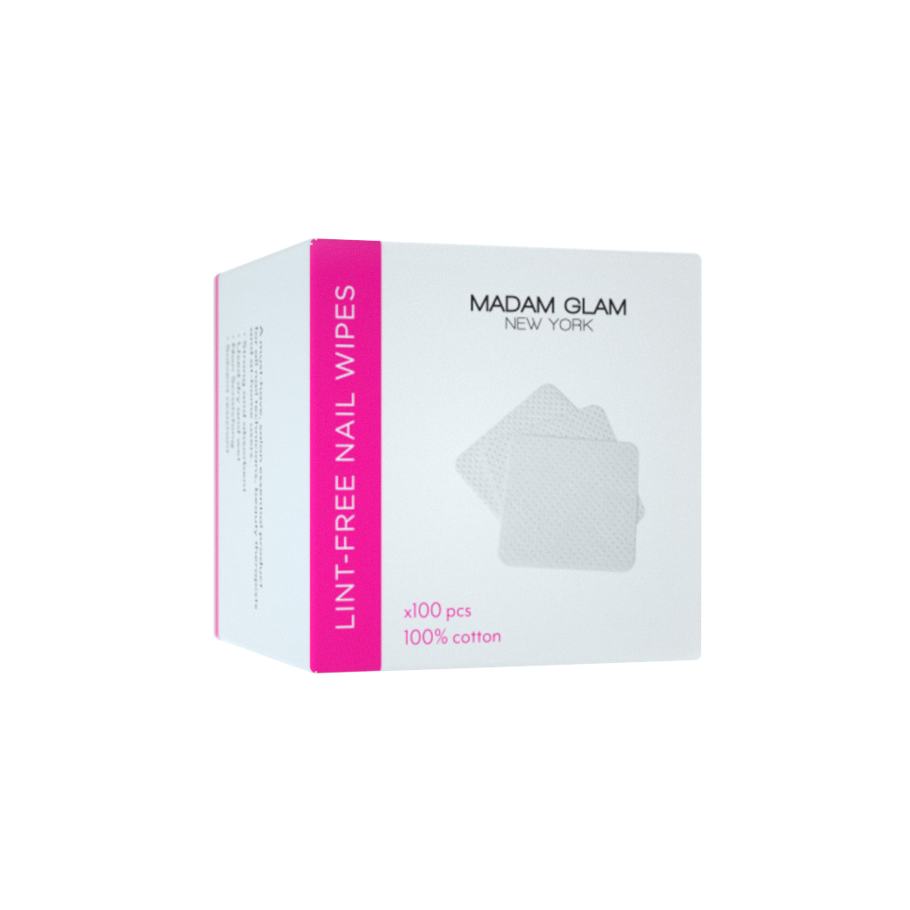 Lint-Free Nail Wipes - 100 pcs. Madam Glam