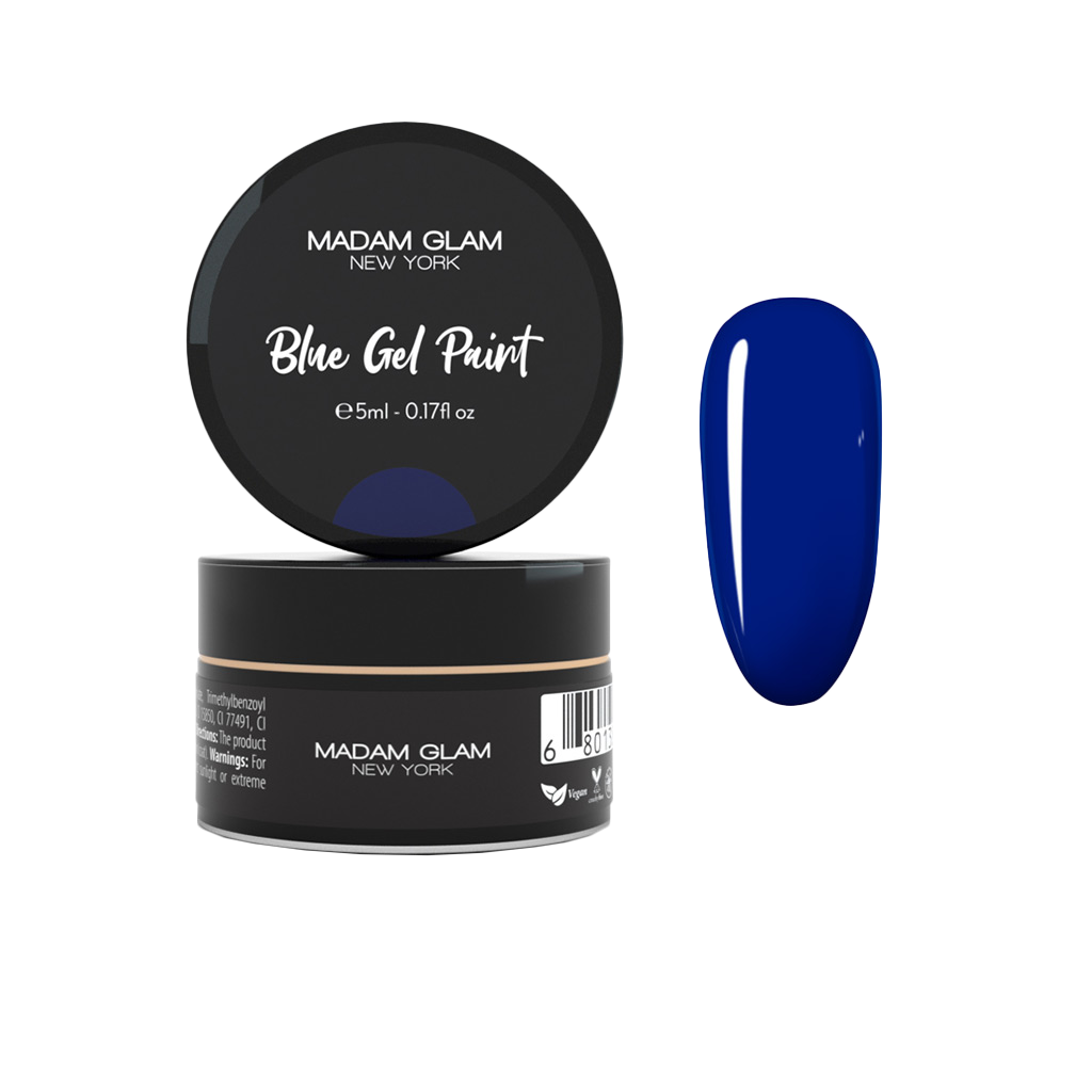 Blue Gel Paint Madam Glam