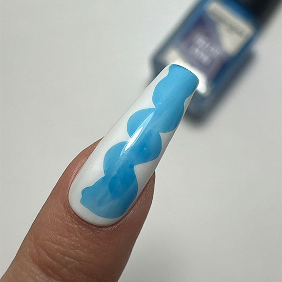 Blue Nail Art Ink Madam Glam