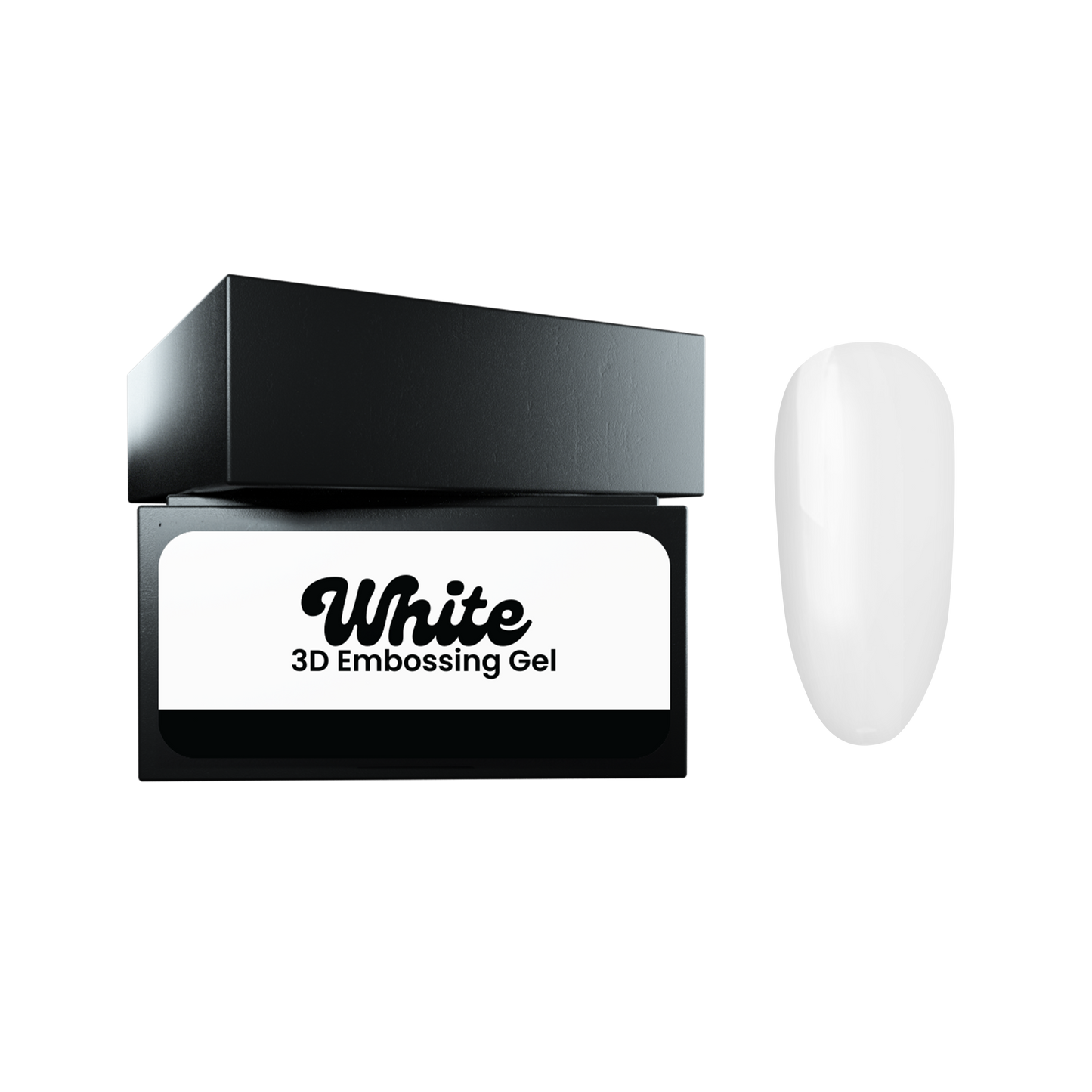 White 3D Embossing Gel Madam Glam