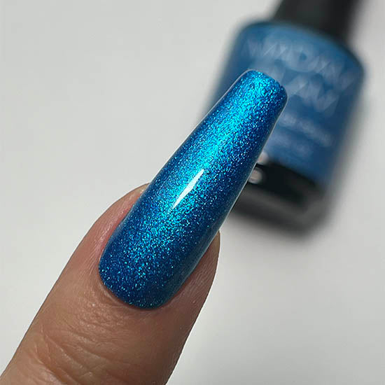 Bright Blue Madam Glam