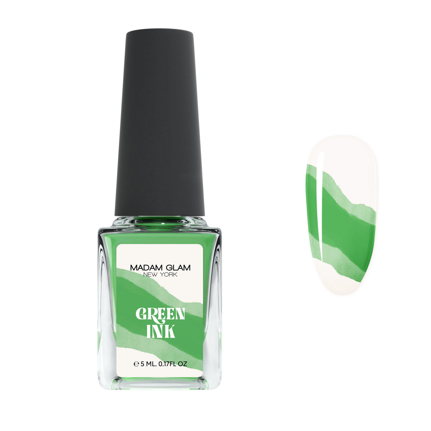 Green Nail Art Ink Madam Glam