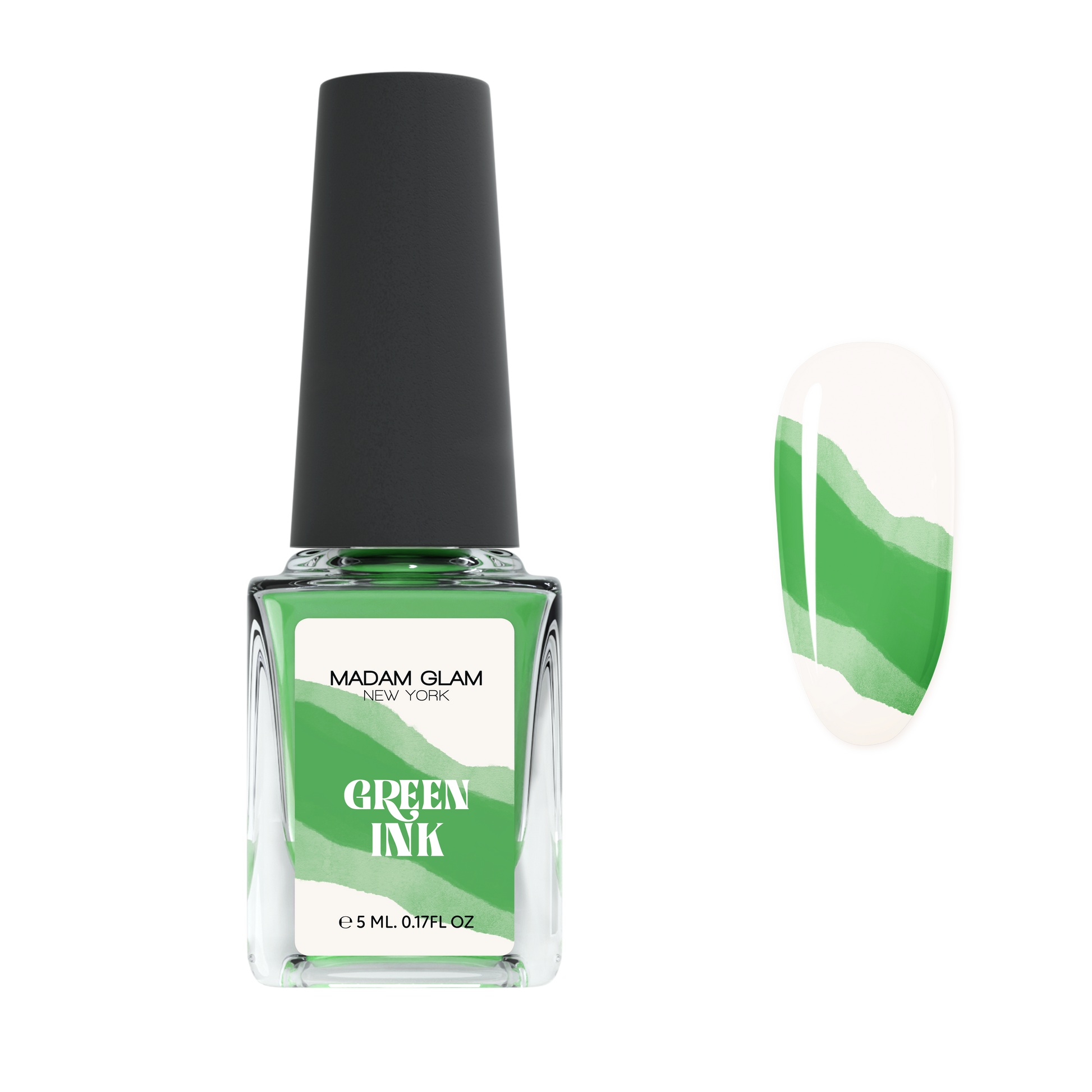 Green Nail Art Ink Madam Glam