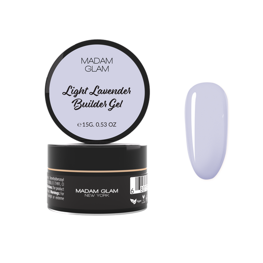 Light Lavender Builder Gel Madam Glam