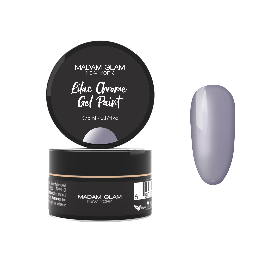Lilac Chrome Gel Paint Madam Glam