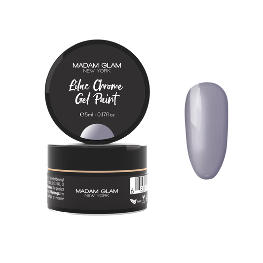 Lilac Chrome Gel Paint Madam Glam