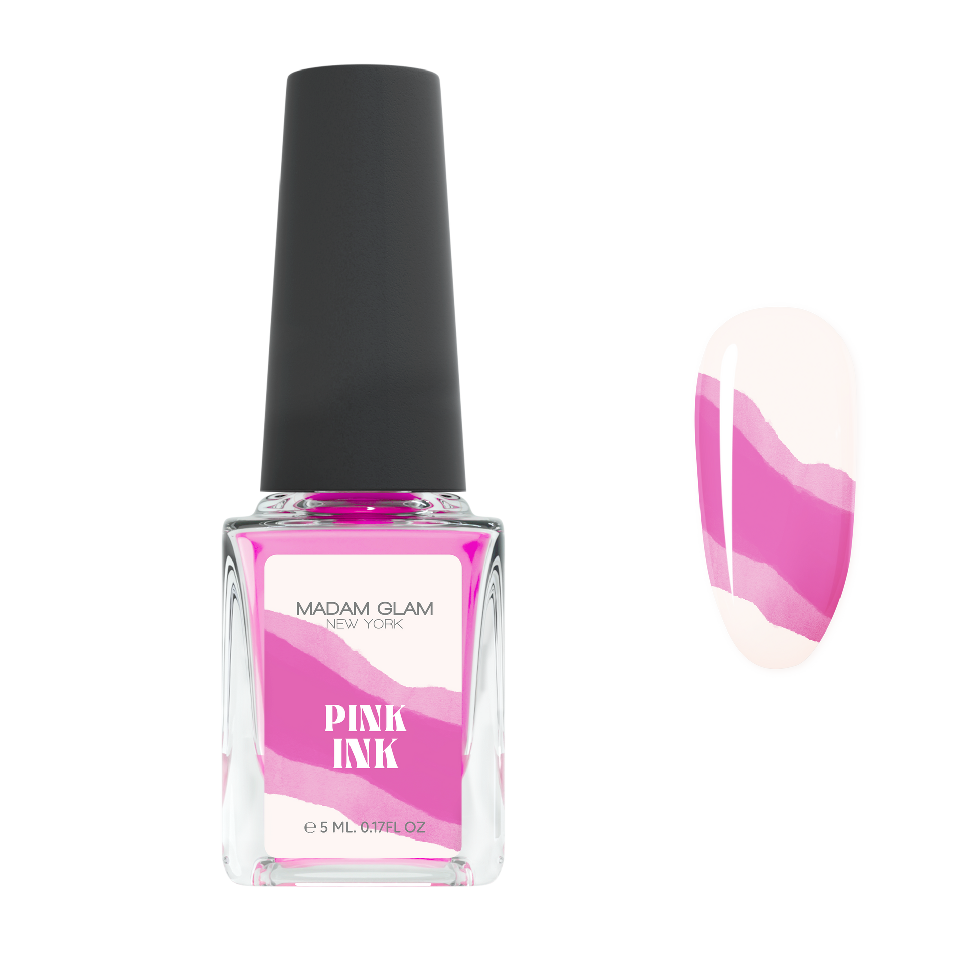 Pink Nail Art Ink Madam Glam