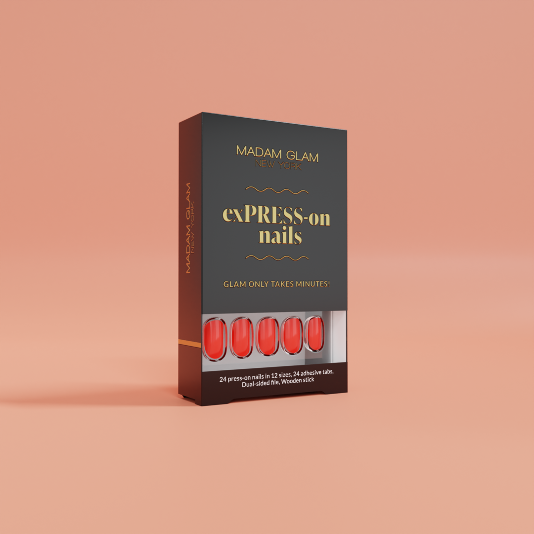 Hot Kiss - exPRESS-on nails Madam Glam