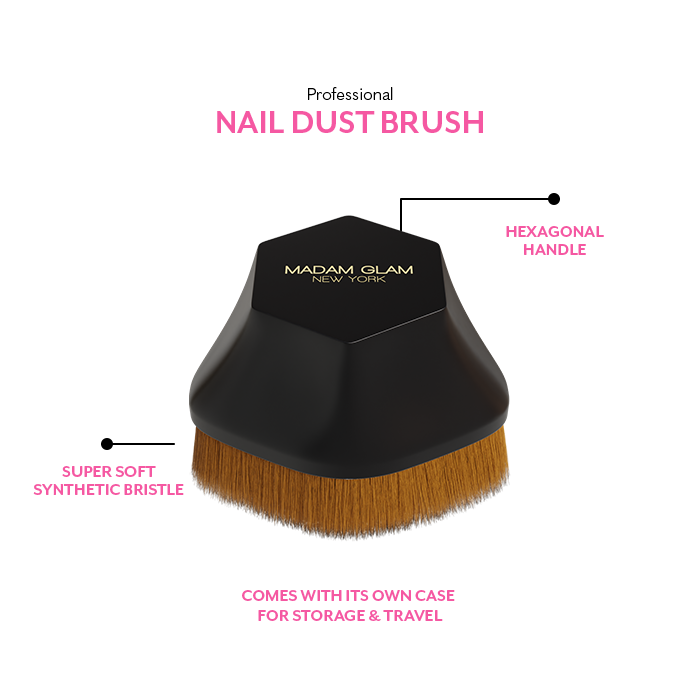 Professional Nail Dust Brush Madam Glam