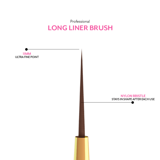 Professional Long Fine Liner Nail Brush Madam Glam