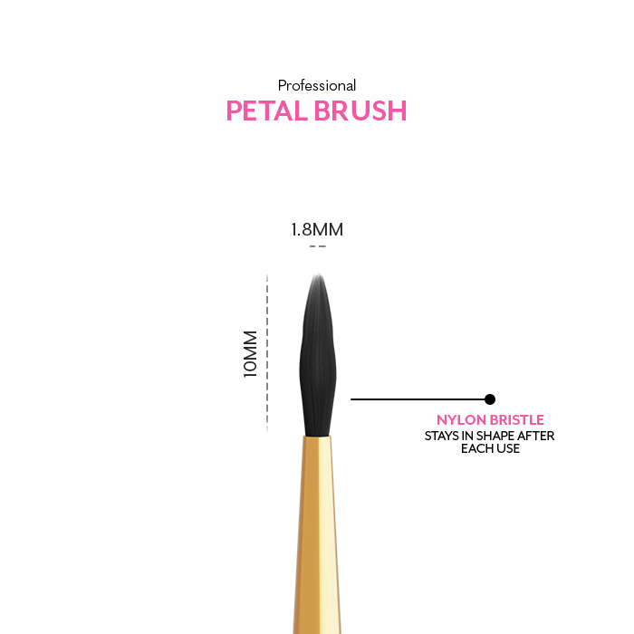 Professional Petal Nail Brush Madam Glam