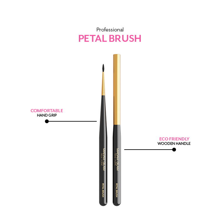 Professional Petal Nail Brush Madam Glam