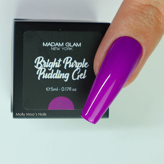 Bright Purple Pudding Gel Madam Glam