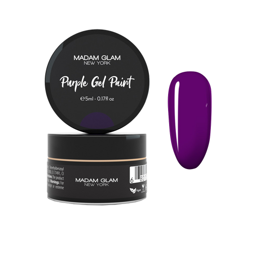 Purple Gel Paint Madam Glam