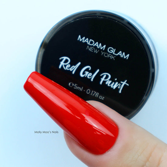 Red Gel Paint Madam Glam