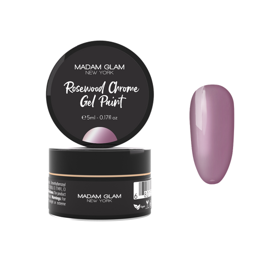 Rosewood Chrome Gel Paint Madam Glam