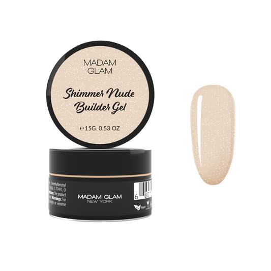 Shimmer Nude Builder Gel Madam Glam