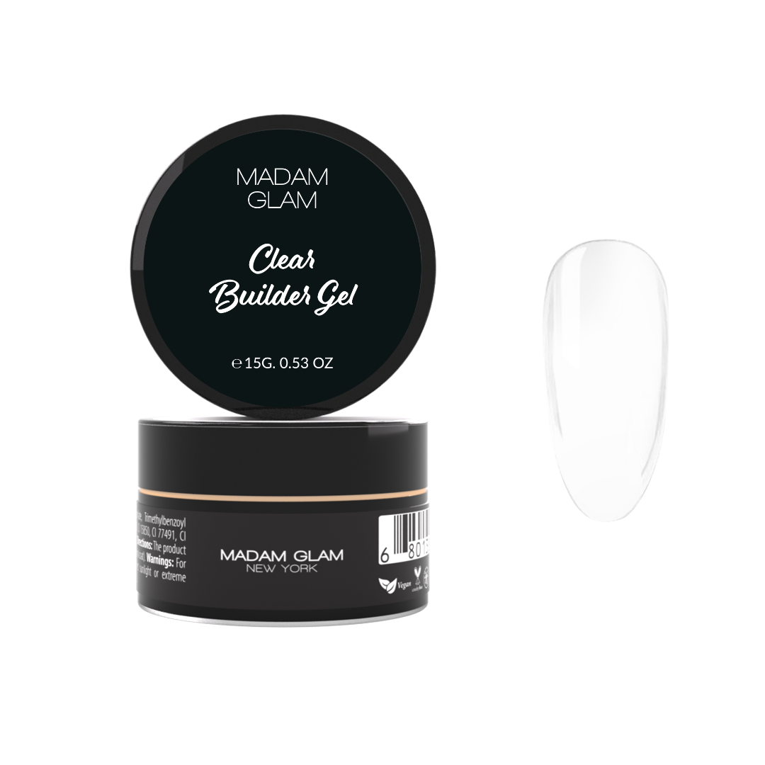 Clear Builder Gel Madam Glam