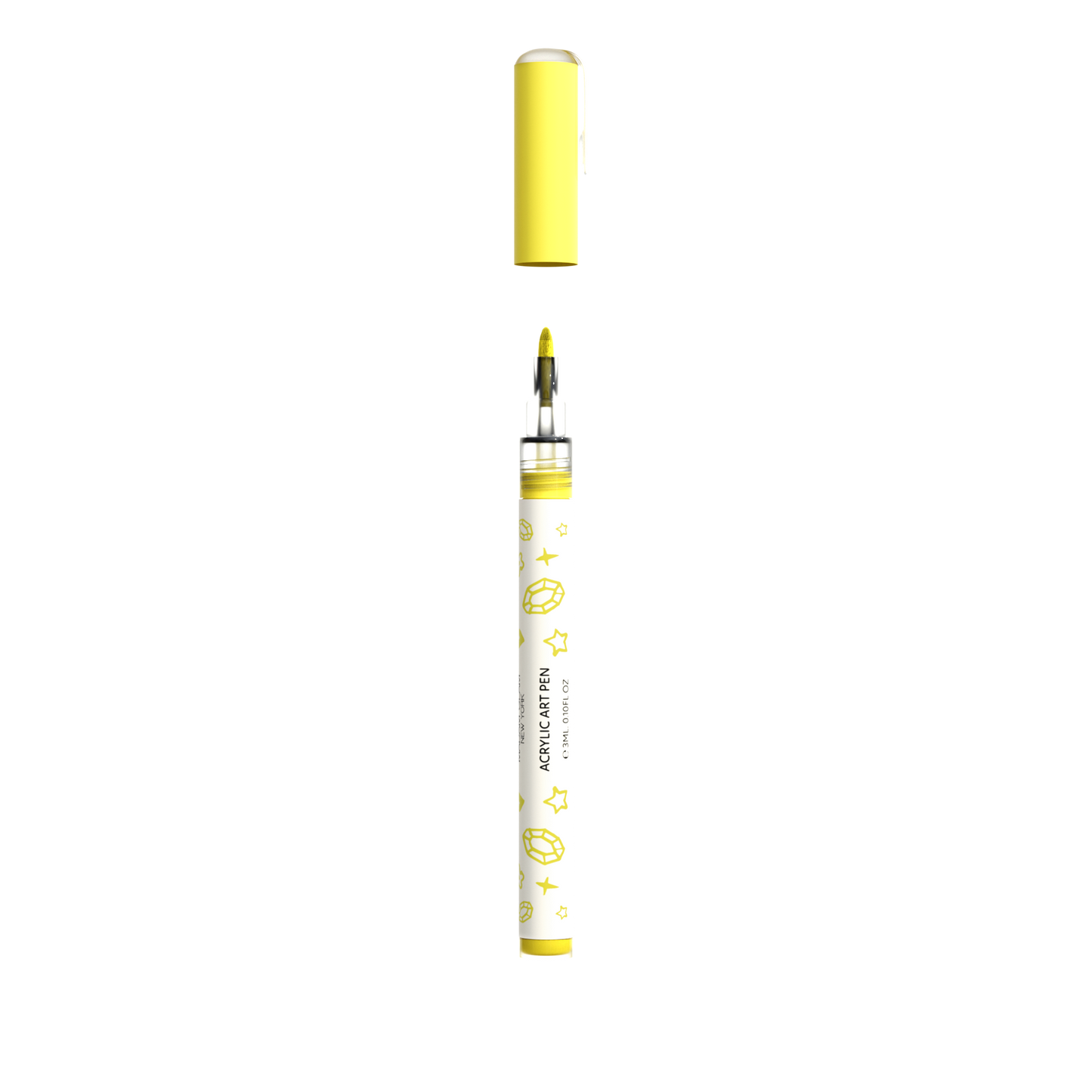 Yellow Art Pen Madam Glam