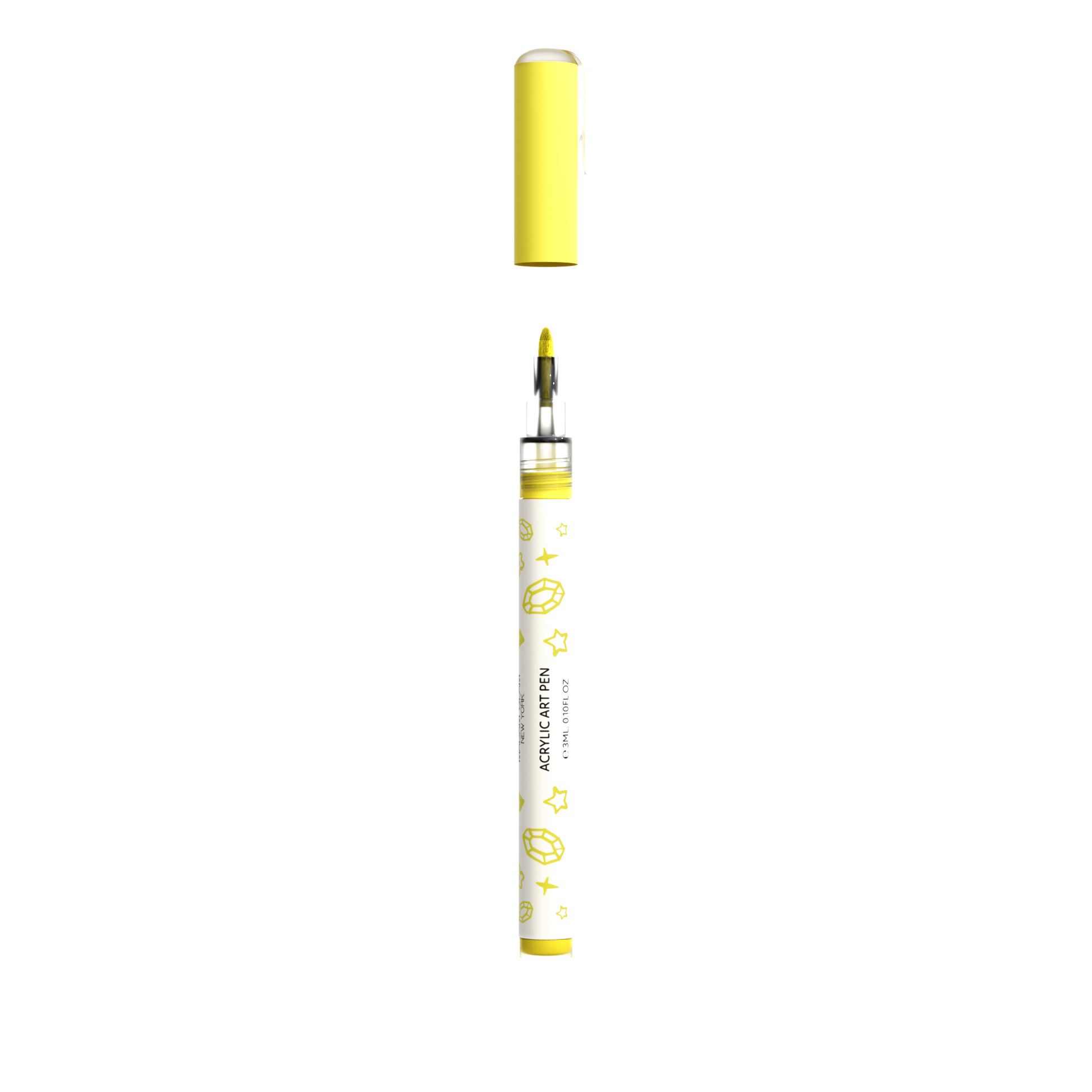 Yellow Art Pen Madam Glam