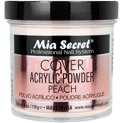 Mia Secret -  Cover Peach Acrylic Powder 2 oz - #PL430-PH Mia Secret