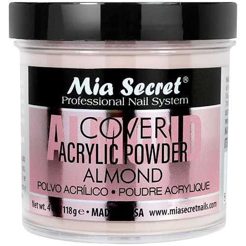 Mia Secret - Cover Almond Acrylic Powder 8 oz - #PL450-AL Mia Secret