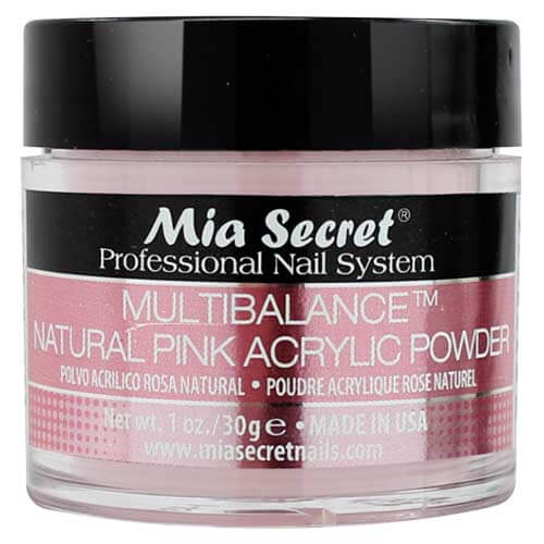 Mia Secret - Multibalance Natural Pink Acrylic Powder 1 oz - #PL420-NB Mia Secret