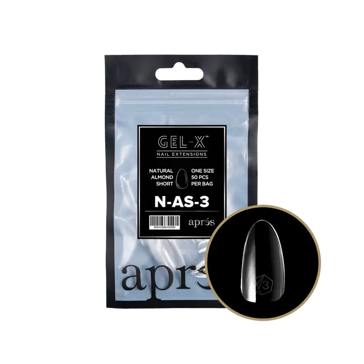 Apres-Gel-X® Natural Almond Short Refill Bag Après
