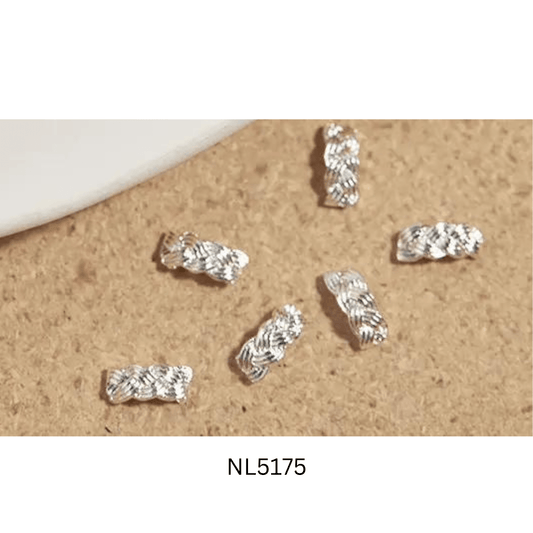 Nail Charm Twist Metal pcs/bag Premier Nail Supply