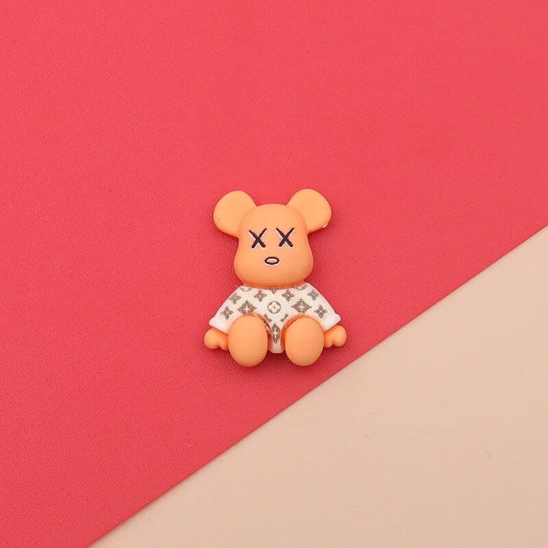 Nail Charm 3D Bear Brick 2 pcs/bag Beyond Beauty Page