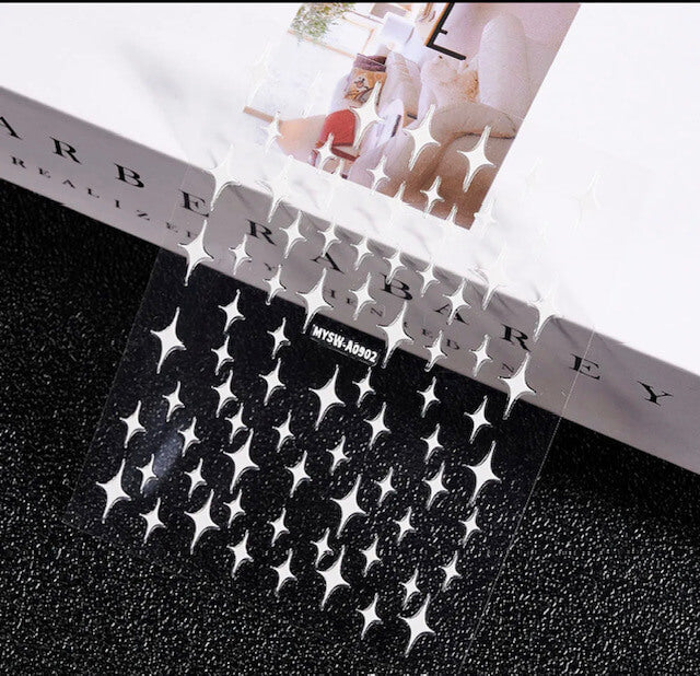 Nail Sticker Decals Star Premier Nail Supply