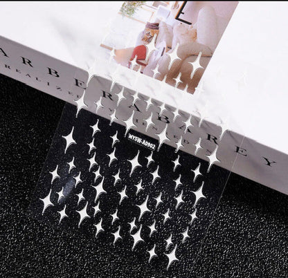 Nail Sticker Decals Star Premier Nail Supply