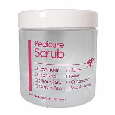 Empty Jar Pedicure Scrub 16 oz fsc493 Beyond Beauty Page