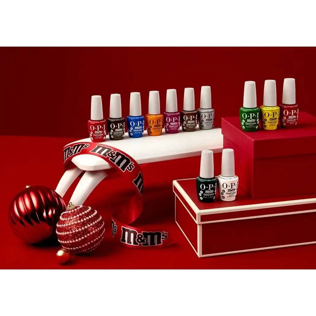 OPI GelColor Intelli-Gel Set - OPI x M&M's Holiday 2026 Collection 0.5 oz opi