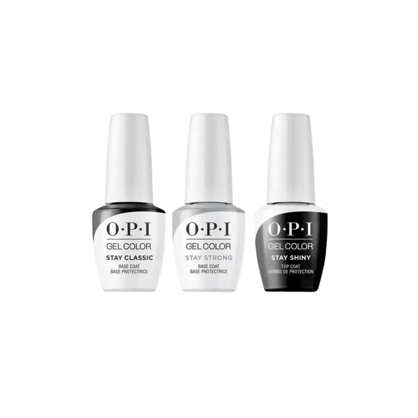 OPI Gelcolor - Basecoat & Topcoat OPI