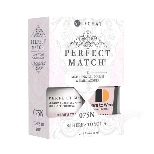 Lechat Perfect Match Gel Nail Polish - Here's To You- #PMS075N LeChat