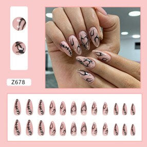 Press On Nail On Manicure Aura Sheer Pin With Back  Z678 Beyond Beauty Page