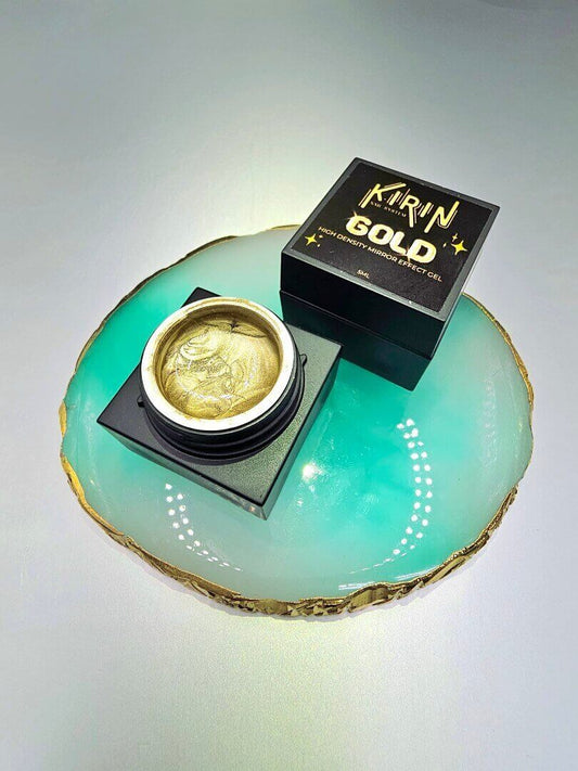 Kirin- Metallic Painting Gel Nail Polish Gold 5ml Premier Nail Supply