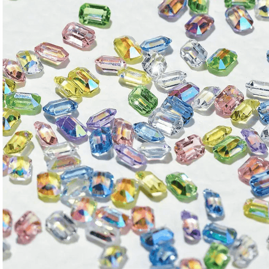 Rhinestones Crystal AB Craft Flatback 90 pcs/box Premier Nail Supply