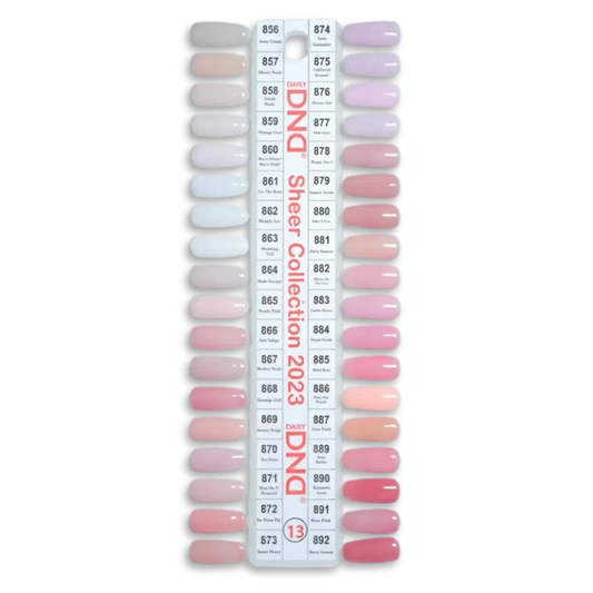 DND-Single Sheer Collection 36pcs DND