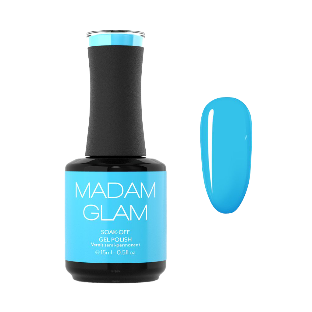 Aqua Blue Madam Glam