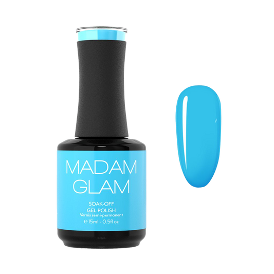 Aqua Blue Madam Glam