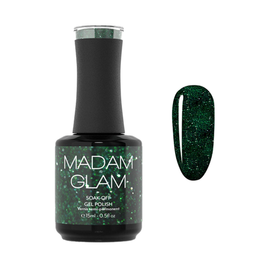 Glittery Emerald Madam Glam