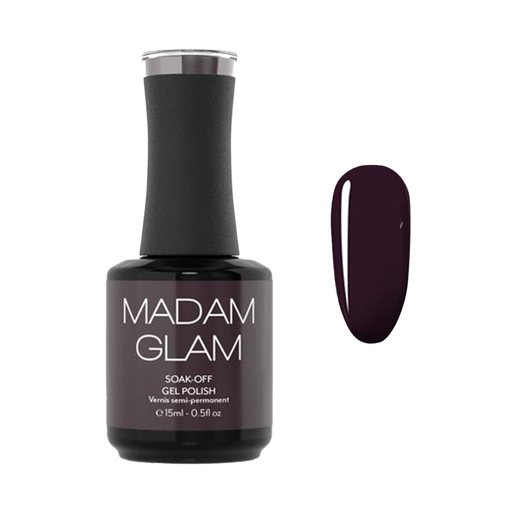 Deep Dark Purple Madam Glam